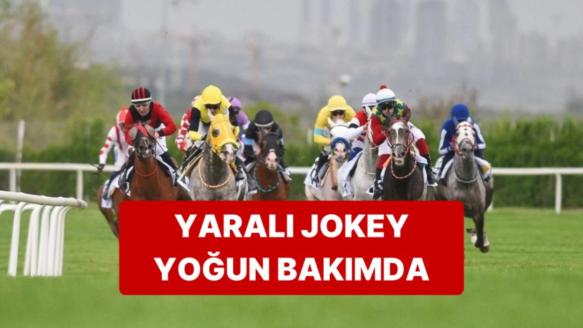 Veliefendi Hipodromu’nda Attan Düşen Jokey Ağır Bakımda