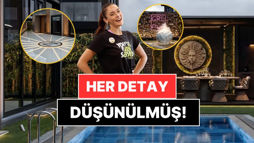 Voleybolun En Zenginlerinden Zehra Güneş’in Ultra Lüks Villasından Birinci Kareler Paylaşıldı!