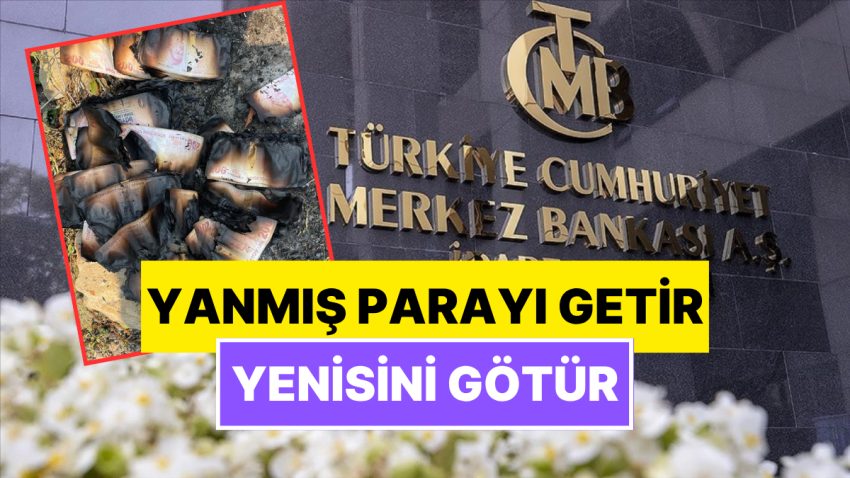 Yangında Parası Yandı! Merkez Bankası’na Başvurunca Yeni Parayla Değiştirildi