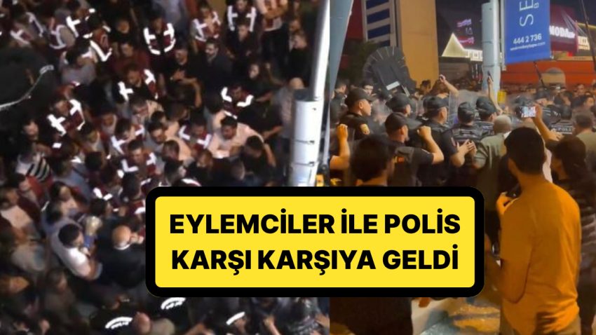 Yeni Akit’in Önü Karıştı: Siyah Çelenk Bırakmak İsteyen Eylemcilere Polis Müdahalesi