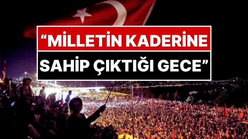 15 Temmuz Darbe Teşebbüsünün Üzerinden 9 Yıl Geçti: Adalet Bakanı Yılmaz Tunç’tan Açıklamalar