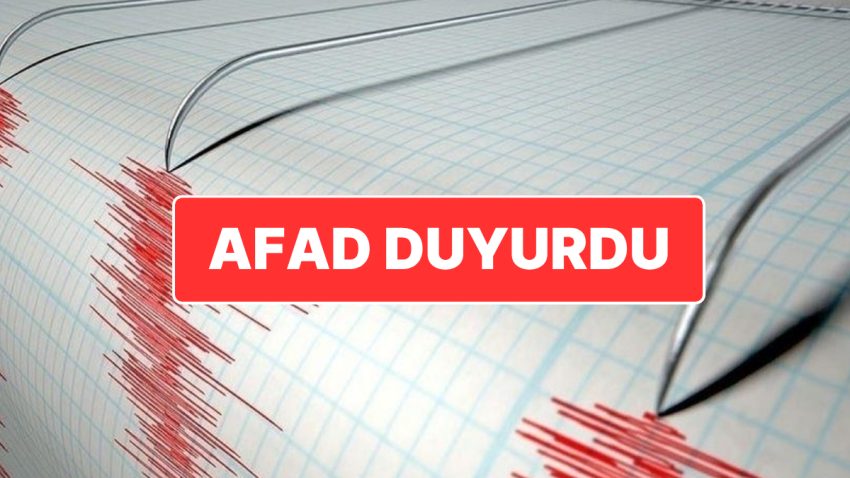 AFAD Açıkladı: Akdeniz’de Muğla Datça Açıklarında 5.0 Büyüklüğünde Zelzele Meydana Geldi