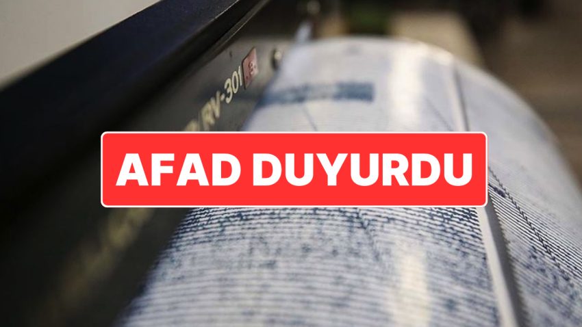 AFAD Açıkladı: Erzurum’da 4.1 Büyüklüğünde Sarsıntı Meydana Geldi