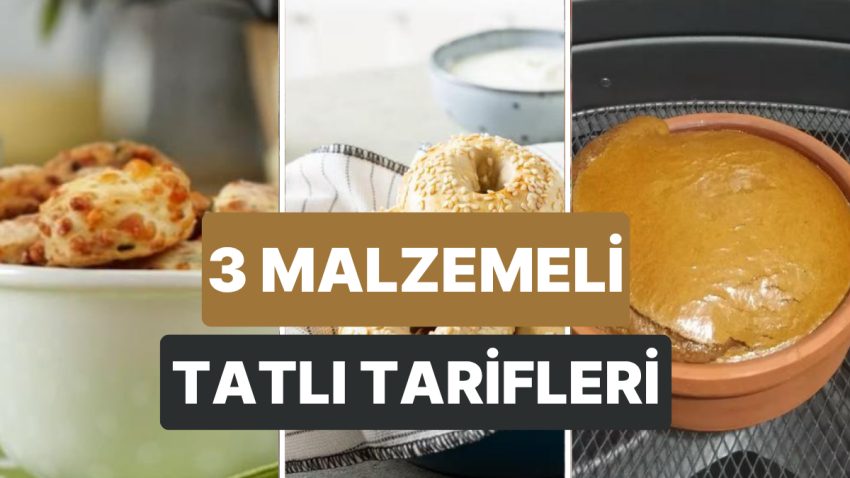 Airfryer’da Yalnızca 3 Materyalle Yapabileceğin Tatlı Tanımları