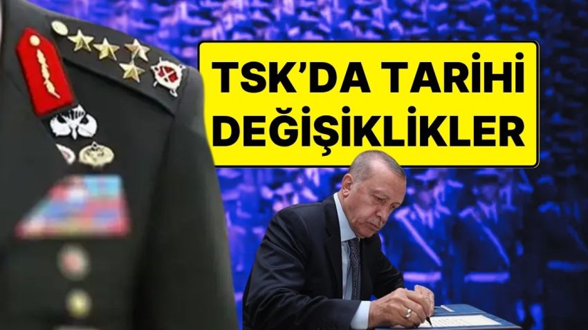 AKP’den TSK’da İhtilal Üzere Düzenleme: Paşaların Emeklilik Yaşı Yükseltiliyor, Yetki Cumhurbaşkanı’nda!