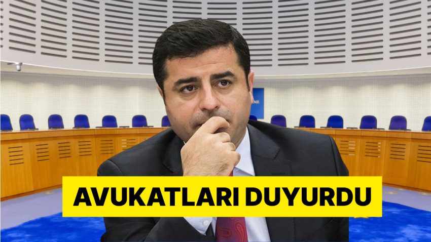 Avrupa İnsan Hakları Mahkemesi’nden Selahattin Demirtaş Kararı