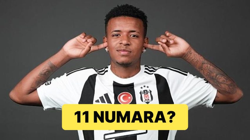 Beşiktaş’ta Orkun Kökçü’nün Gelişiyle 10 Numarayı Bırakan Keny Arroyo’dan Yıldıran 11 Numara Paylaşımı
