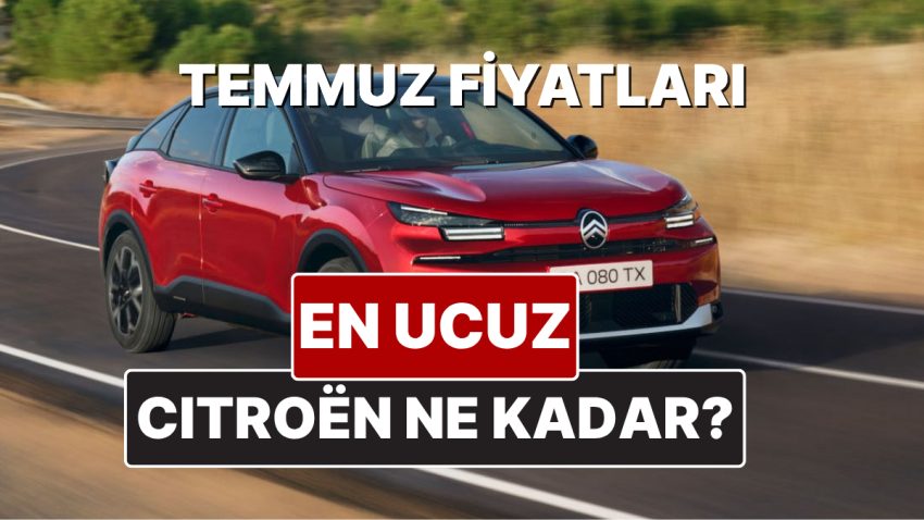 Citroen Fiyat Listesi Temmuz 2025! İşte C3, C4, C5, Aircross, Ami, Berlingo ve C-Eylsee Aktüel Fiyatları