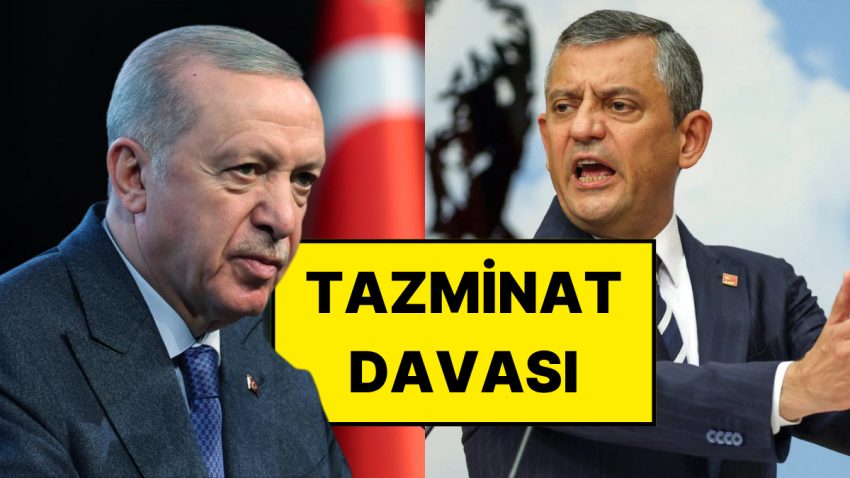Cumhurbaşkanı Erdoğan Özgür Özel’e 500 Bin TL’lik Tazminat Davası Açtı