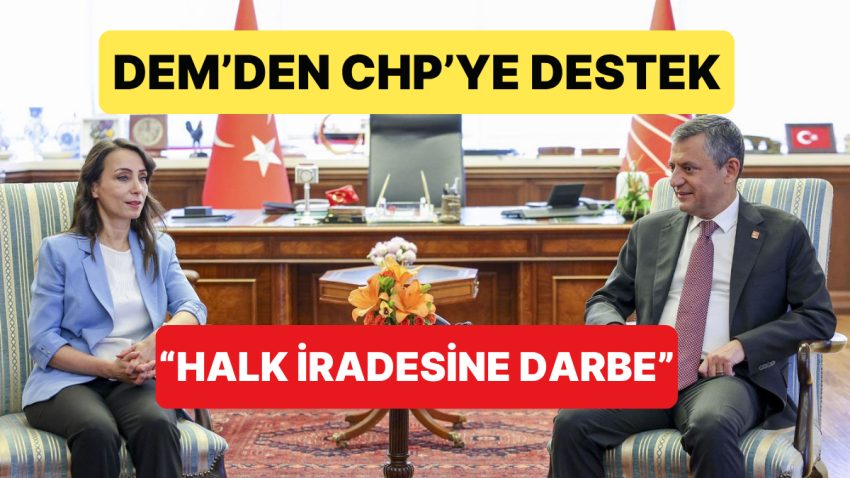 DEM Parti Eş Genel Lideri Tülay Hatimoğulları, CHP’ye Dayanak Ziyaretinde Bulundu