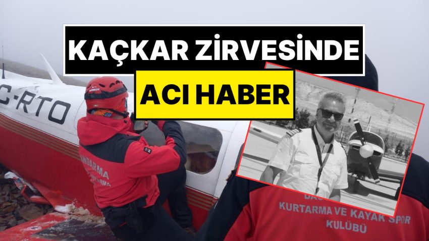 Düşen Uçağın Enkazına Ulaşıldı! Dünya Cinsine Çıkan Pilot Mehmet Demirci Hayatını Kaybetti