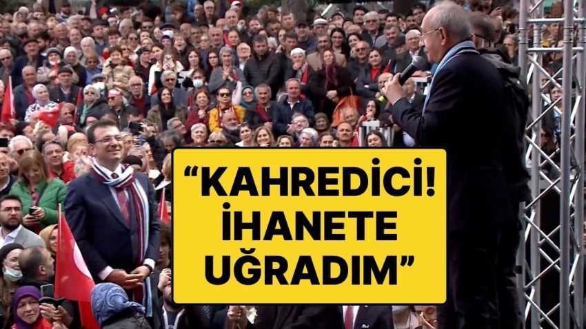 Ekrem İmamoğlu’ndan Kemal Kılıçdaroğlu’na Cevap: “Bu Sözleri Duymak Kahredici, İhanete Uğradım”