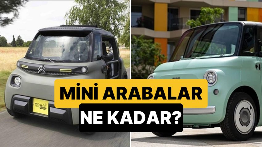 Elektrikli Küçük Otomobil Fiyat Listeleri Temmuz 2025: Citroen Ami, Fiat Topolino, Volta EV1, RKS A1 Yeni Fiyat