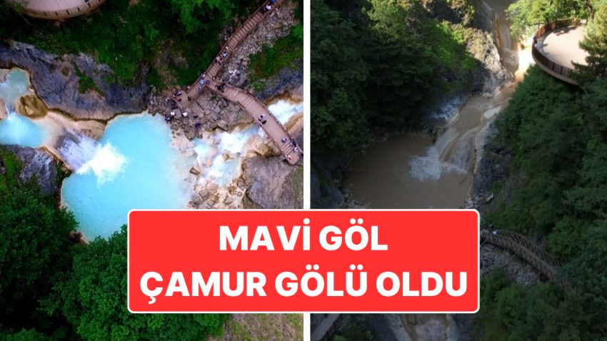 Giresun’daki Turistik Mavi Göl’ün Son Hali: Turizm Dönemi Başlamadan Bitti