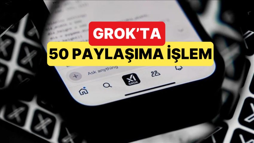 Grok’un 50 Paylaşımına Süreç Yapıldı, Bir Kısmı Silindi Bir Kısmı Görünmez Hale Getirildi