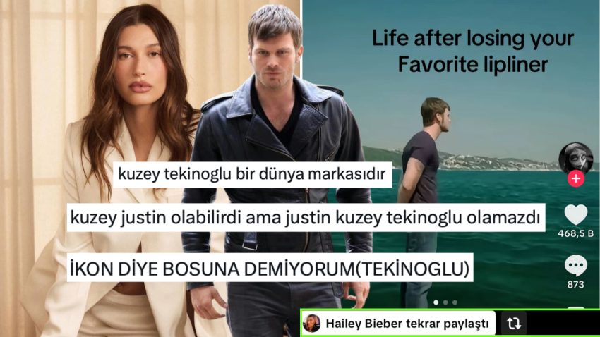 Hailey Bieber’in TikTok Hesabından Paylaştığı Kuzey Güney’deki Kıvanç Tatlıtuğ’lu Sahne X’te Gündem Oldu