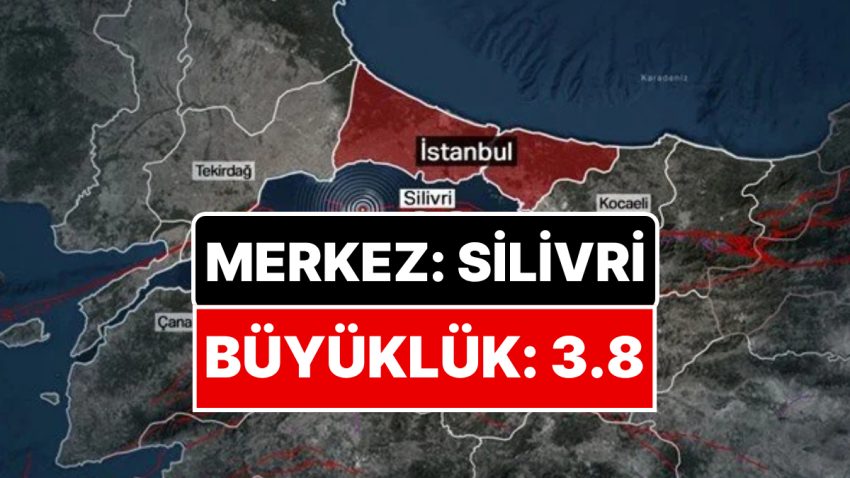 İstanbul’da Hissedilen Sarsıntı Meydana Geldi! AFAD Zelzelenin Büyüklüğünü ve Merkezini Açıkladı