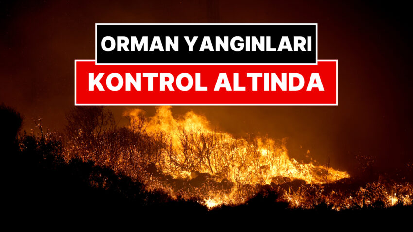 İzmir’deki Orman Yangınları Denetim Altına Alındı! Bakan İbrahim Yumaklı Duyurdu