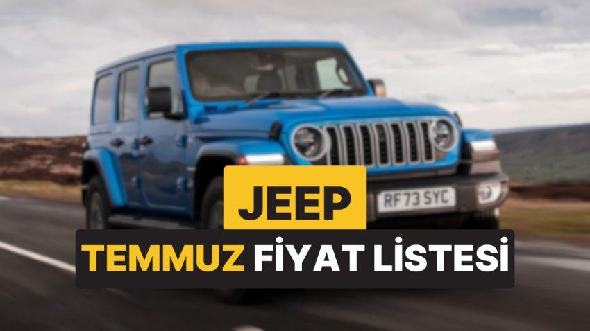 Jeep Fiyat Listesi Temmuz 2025: Compass ve Avenger Şimdiki Fiyatlar