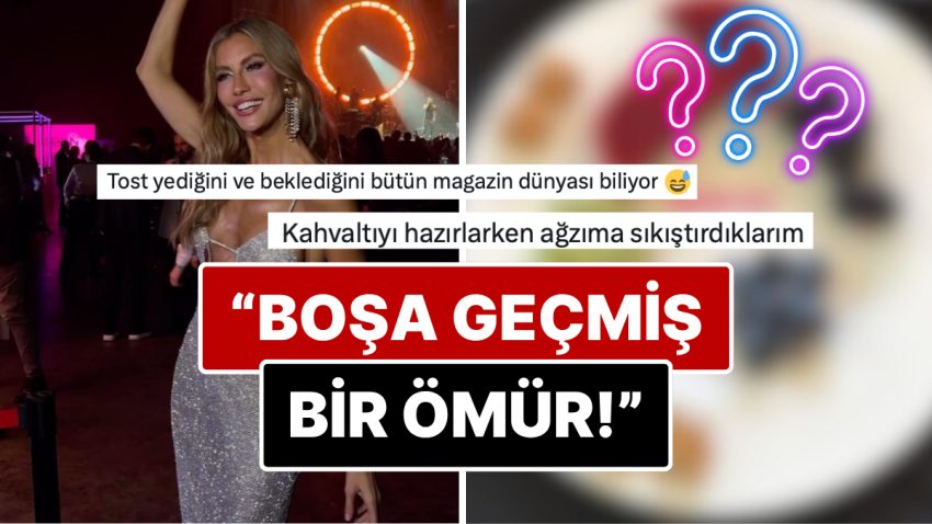 Kereviz Sapıyla Beslendiğini Açıklayan Çağla Şıkel’in Yeni Kahvaltı Tabağı X’te Goygoy Tufanı Estirdi!