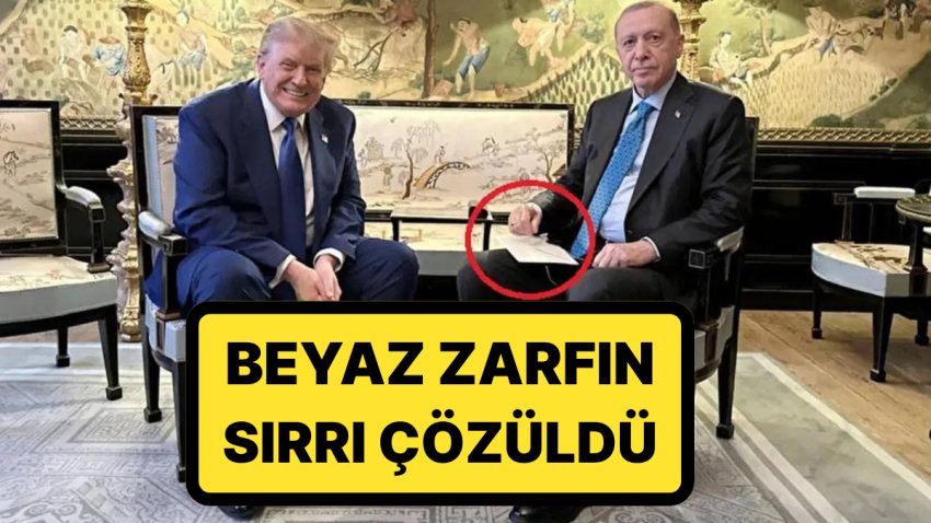 Kraliyet Sarayı’nda Neler Oldu? Cumhurbaşkanı Erdoğan’ın Elindeki Zarfın Sırrı Ortaya Çıktı