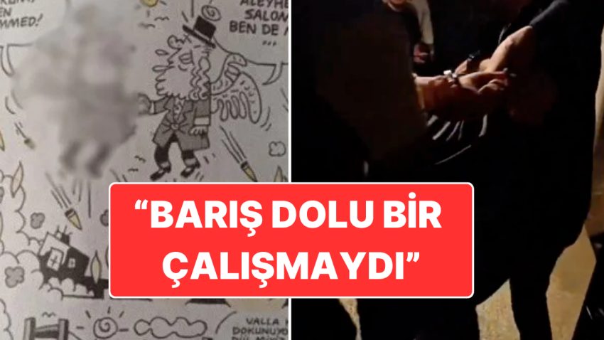 LeMan’daki Tartışılan Hz. Muhammed Karikatürünü Çizen Karikatüristin Tabiri Ortaya Çıktı