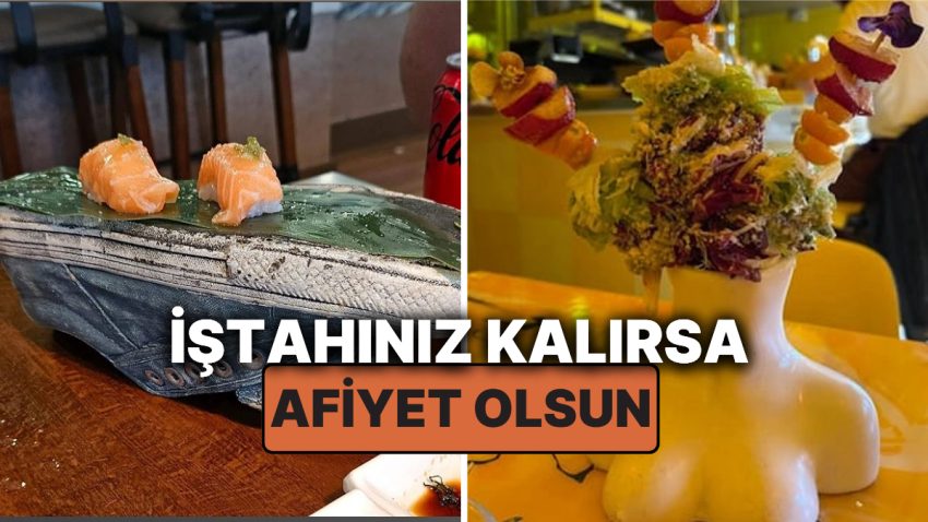 Lüks ve Kıymetli Restoranların Masaya Geldiğinde Hayatı Sorgulatacak Göz Kanatan Sunumları