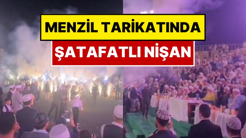 Menzil Torununa Ağızları Açık Bırakan Nişan! 17 Milyar Liralık Serveti İtiraf Eden Menzil’den Yeni İmajlar