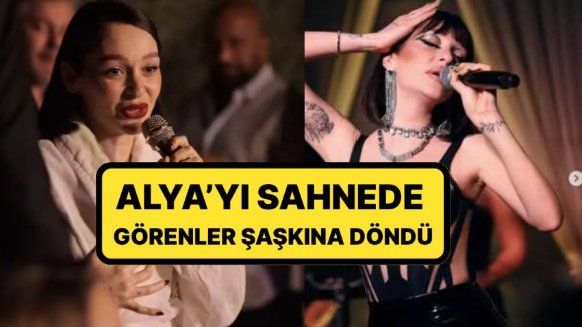 Müzikçi Alya Konsere Bornozla Çıkmasının Nedenini Açıkladı: Bavulu İstanbul’da Unutulmuş!