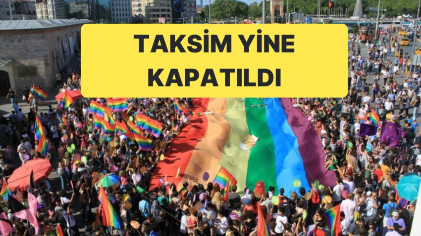 Onur Yürüyüşü Öncesinde Taksim’de Bir Kere Daha Önlemler Artırıldı