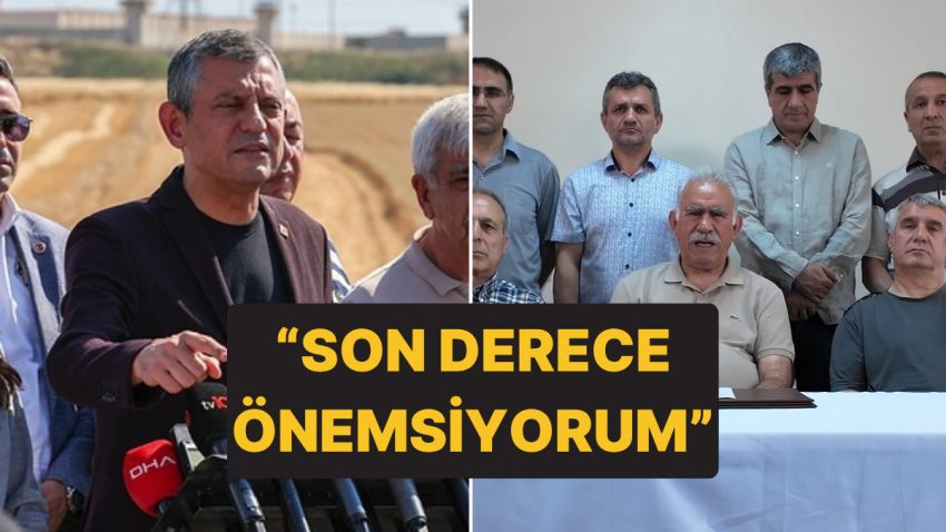 Özgür Özel, Abdullah Öcalan’ın Davetini Kıymetlendirdi: “Son Derece Önemsiyorum”