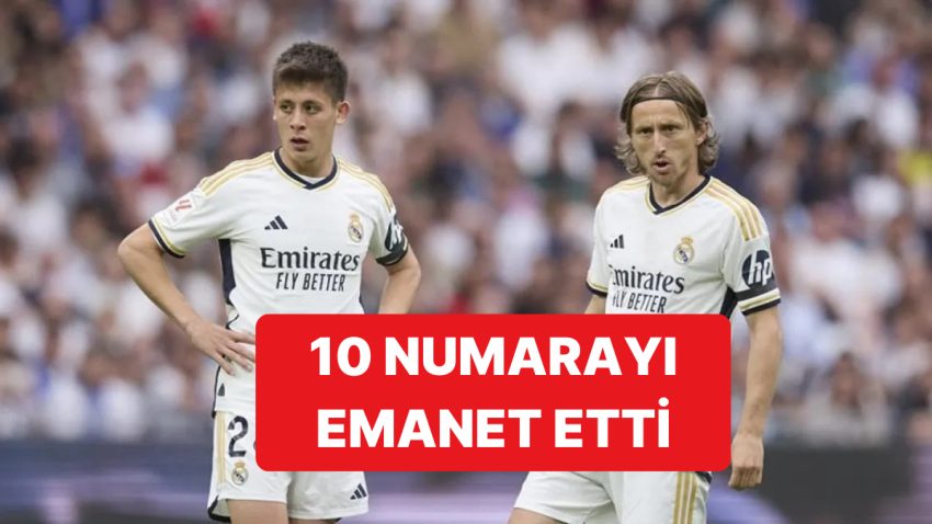 Real Madrid’e Veda Eden Luka Modric’ten Arda Güler’e 10 Numaralı Duygusal Veda