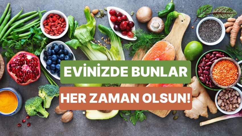 Sağlıklı Ömrün Peşinde Olanlara: Mutfağında Her Vakit Bulunması Gereken 10 Besin