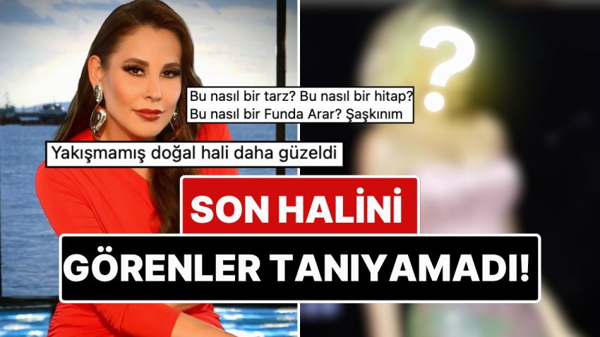 Sahnedeki Tutumları Göze Battı: Sarı Saçlarıyla İmaj Değiştiren Funda Arar Son Haliyle Şaşırttı!