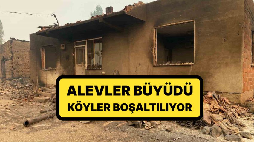 Sakarya’da Alevler Durdurulamıyor: Köyler Boşaltılmaya Başlandı