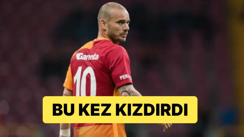 “Sessiz Kal” Akımına Katılan Weslej Sneijder’in Karşılıkları Galatasaray Taraftarını Kızdırdı