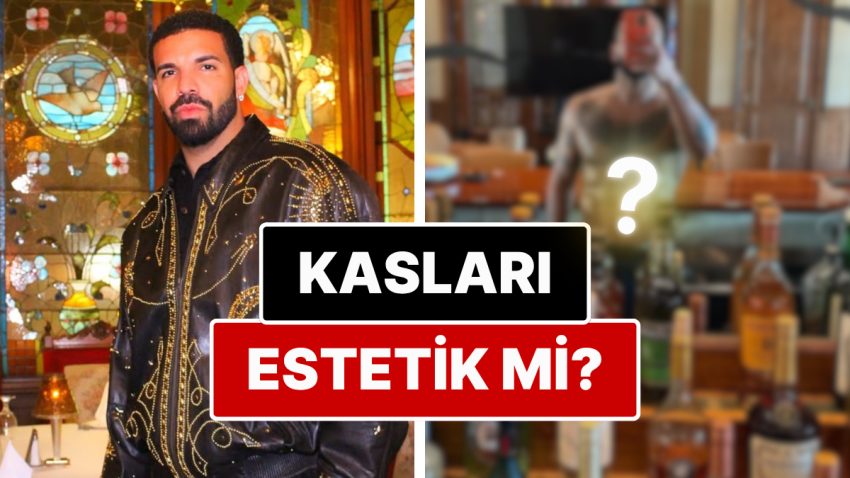 Sinan Akçıl Hadisesi mı? Ayna Önünde Bedenini Sergileyen Drake’in Karın Kasları Toplumsal Medyada Alay Konusu Oldu