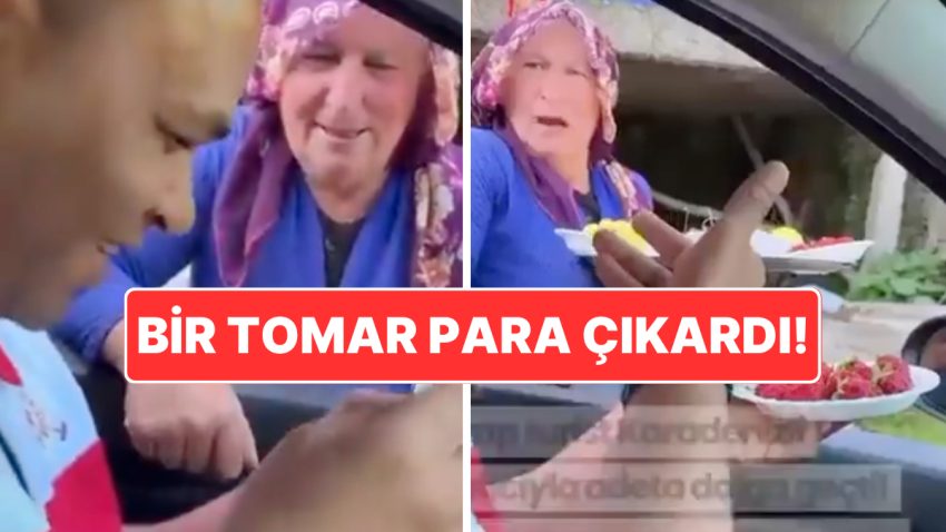 Trabzon’da Bir Turist ile Seyyar Satıcı Bayan Ortasında Yaşananlar Reaksiyon Çekti