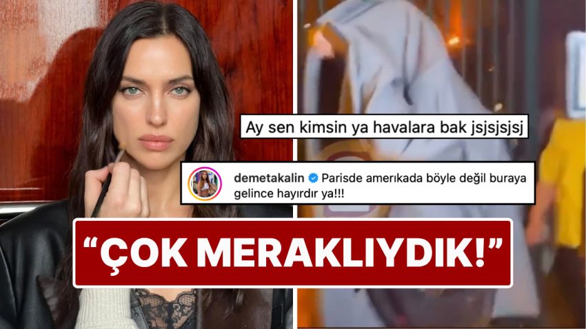 Türkiye’ye Gelen Dünyaca Ünlü Model Irina Shayk’ın Muhabirleri Görünce Verdiği Reaksiyon Gündeme Oturdu!