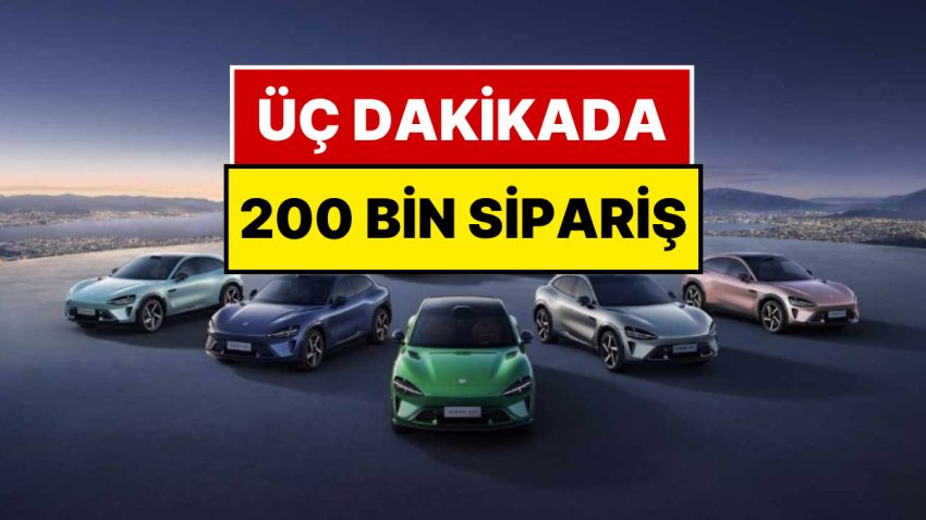 Üç Dakikada 200 Bin Sipariş! Xiaomi’nin Elektrikli Arabası Tarihi Rekoru Kırarak Otomotiv Dünyasını Sarstı