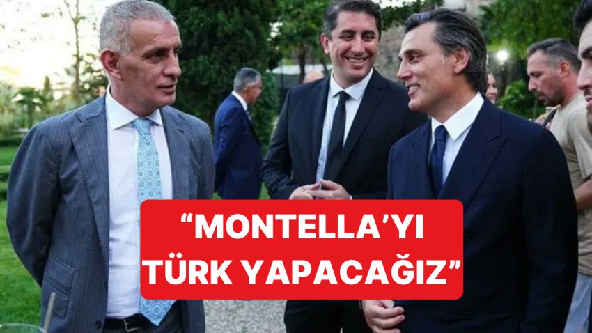 Ulusal Kadroda Kontratı Yenilenen Montella İçin Lider Hacıosmanoğlu’ndan Vatandaşlık Sürprizi