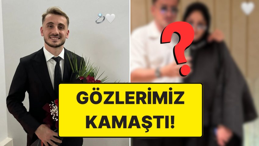 Yeni Evli Kerem Aktürkoğlu’ndan Eşi Ceren Aktürkoğlu’yla Romantik Bir Kare Geldi