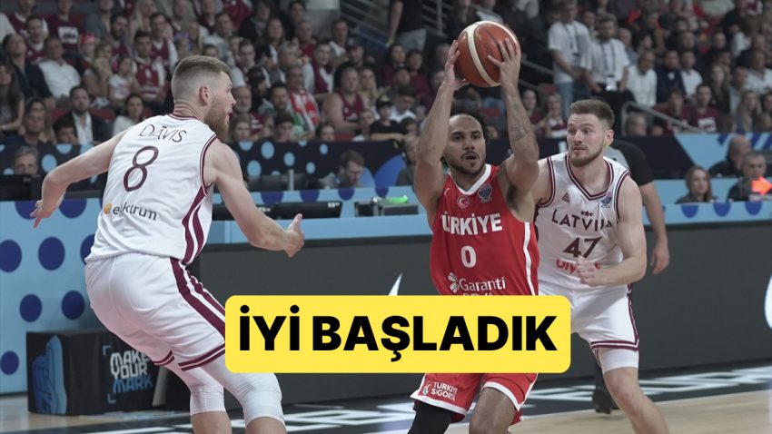 12 Dev Adam EuroBasket 2025’e Konut Sahibi Letonya’yı 93-73 Yenerek Başladı