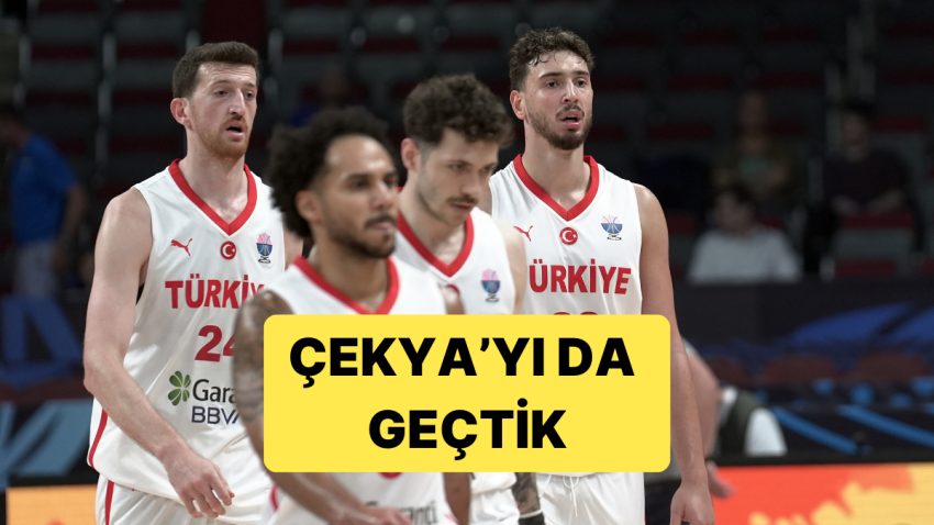 12 Dev Adam, Letonya’nın Akabinde Çekya’yı 92-78 Yenmeyi Başardı