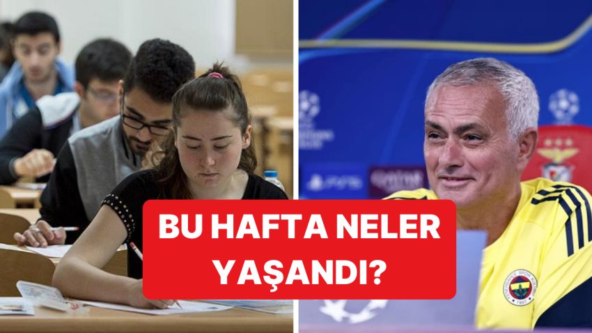 25-31 Ağustos: Türkiye Gündeminde Bu Hafta Neler Vardı?