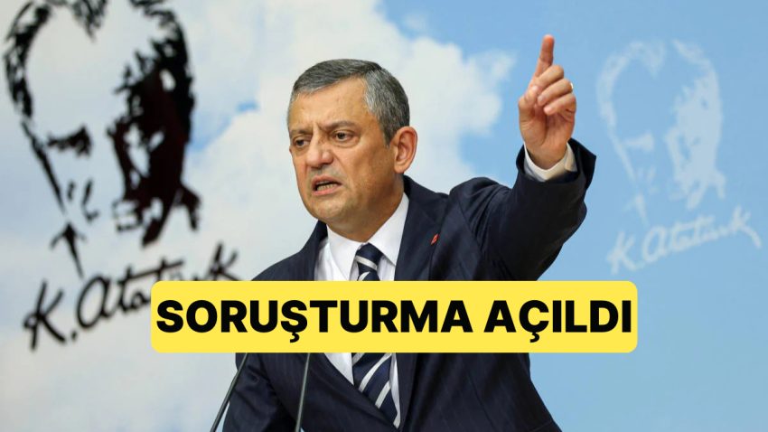 Adalet Bakanı Yılmaz Tunç Açıkladı: Özgür Özel’e Soruşturma Açıldı