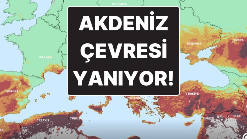Akdeniz Etrafında Tehlike Büyük: Türkiye’de Orman Yangınları İçin En Riskli Bölgeler Muhakkak Oldu