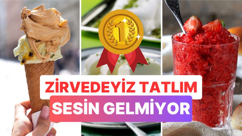 Aksi Düşünülemezdi: Dünyanın En Düzgün Soğuk Tatlılarında Birincilik Türkiye’nin!