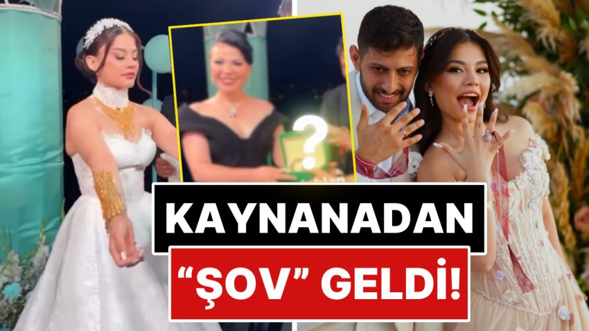 Altınlar Havada Uçuştu: Burak Bulut ve Eda Sakız’ın Düğününde Kaynana Damada İkramıyla Gösteri Yaptı!