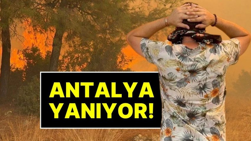 Antalya’da Üç Farklı Noktada Orman Yangını Çıktı: Tehdit Altındaki Konutlar Boşaltılıyor!